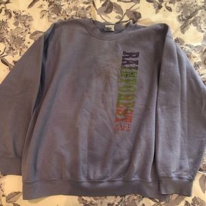 Purple Rainforest Cafe vintage pullover Size L